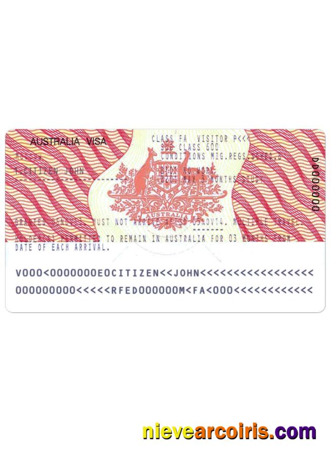 AUSTRALIA visa